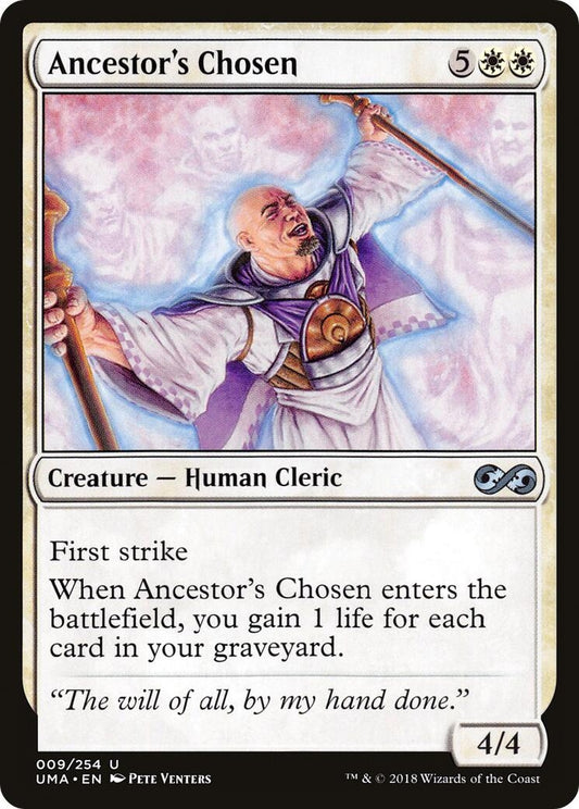 Image for Ancestor's Chosen (9) (Ultimate Masters) - Magic: The Gathering