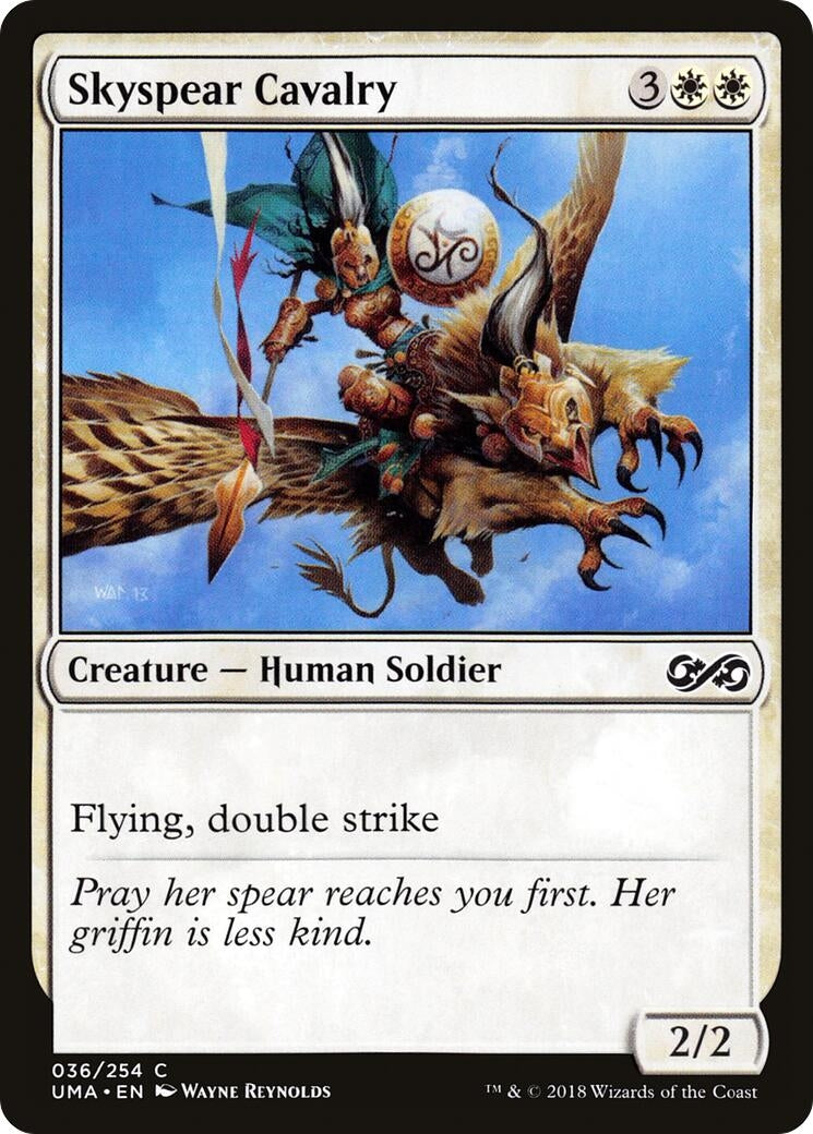 Image for Skyspear Cavalry (36) (Ultimate Masters) - Magic: The Gathering