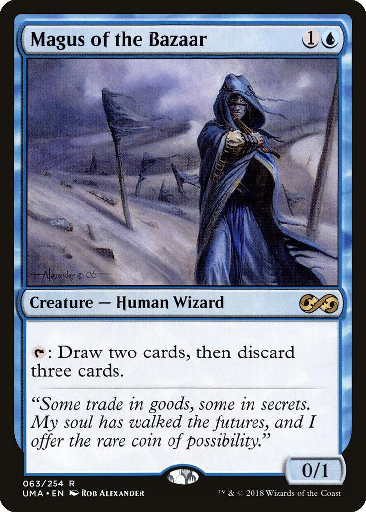 Image for Magus of the Bazaar (63) (Ultimate Masters) - Magic: The Gathering