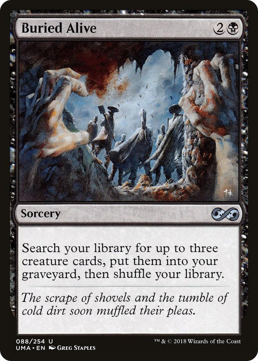 Image for Buried Alive (88) (Ultimate Masters) - Magic: The Gathering