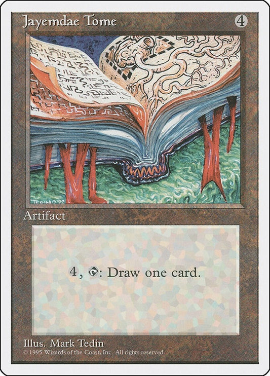 Image for Jayemdae Tome (Fourth Edition) - Magic: The Gathering