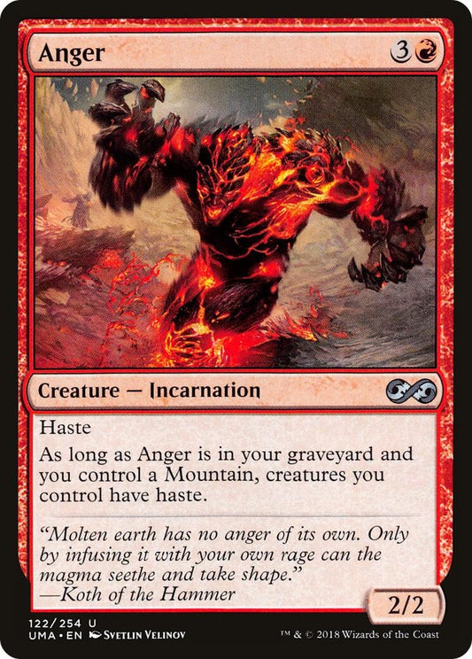 Image for Anger (122) (Ultimate Masters) - Magic: The Gathering