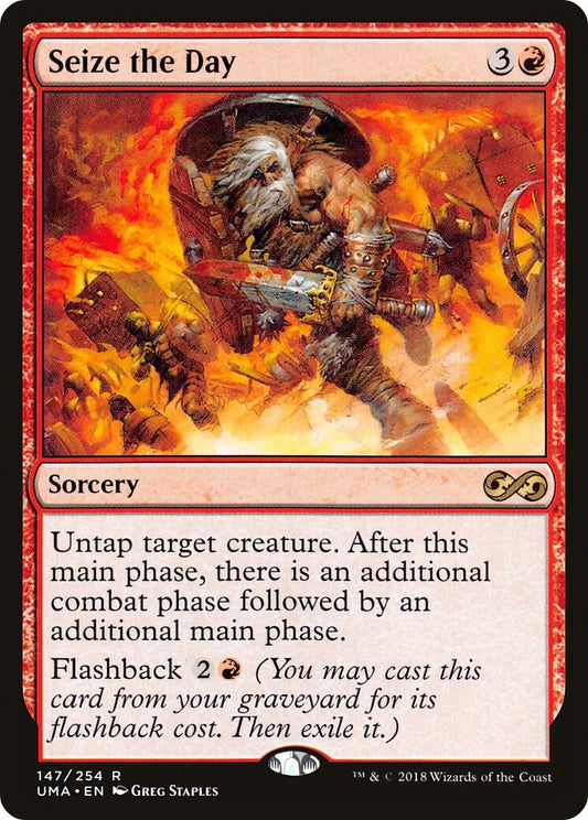 Image for Seize the Day (147) (Ultimate Masters) - Magic: The Gathering