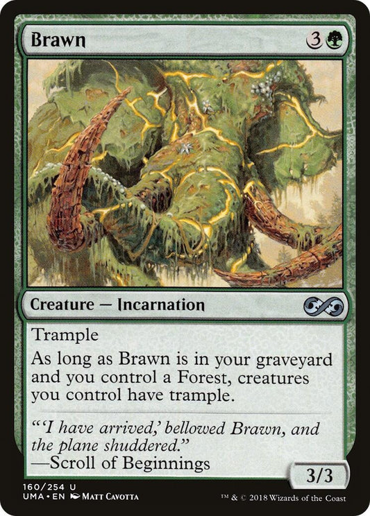 Image for Brawn (160) (Ultimate Masters) - Magic: The Gathering