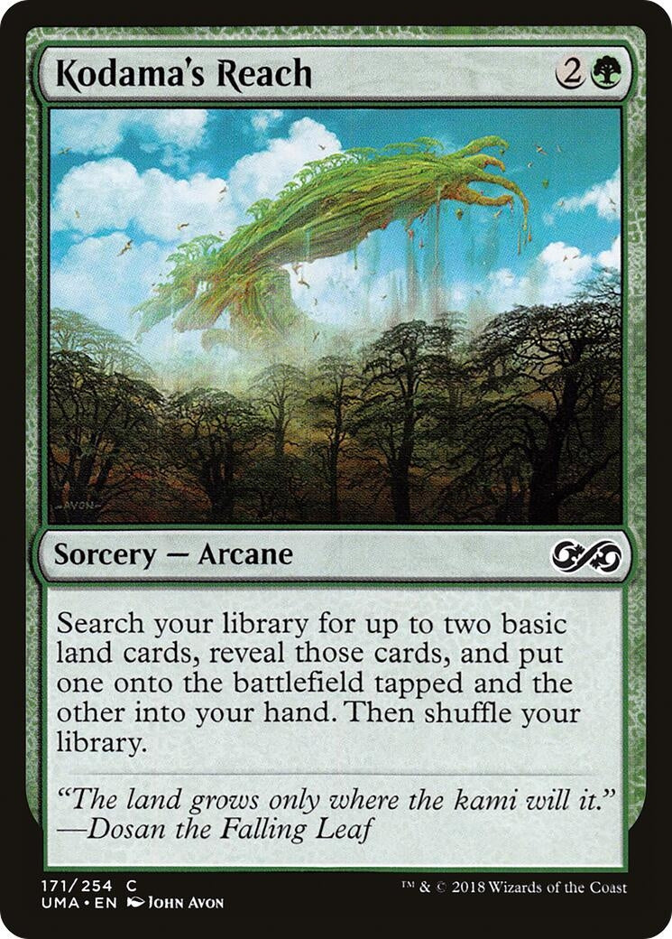 Image for Kodama's Reach (171) (Ultimate Masters) - Magic: The Gathering