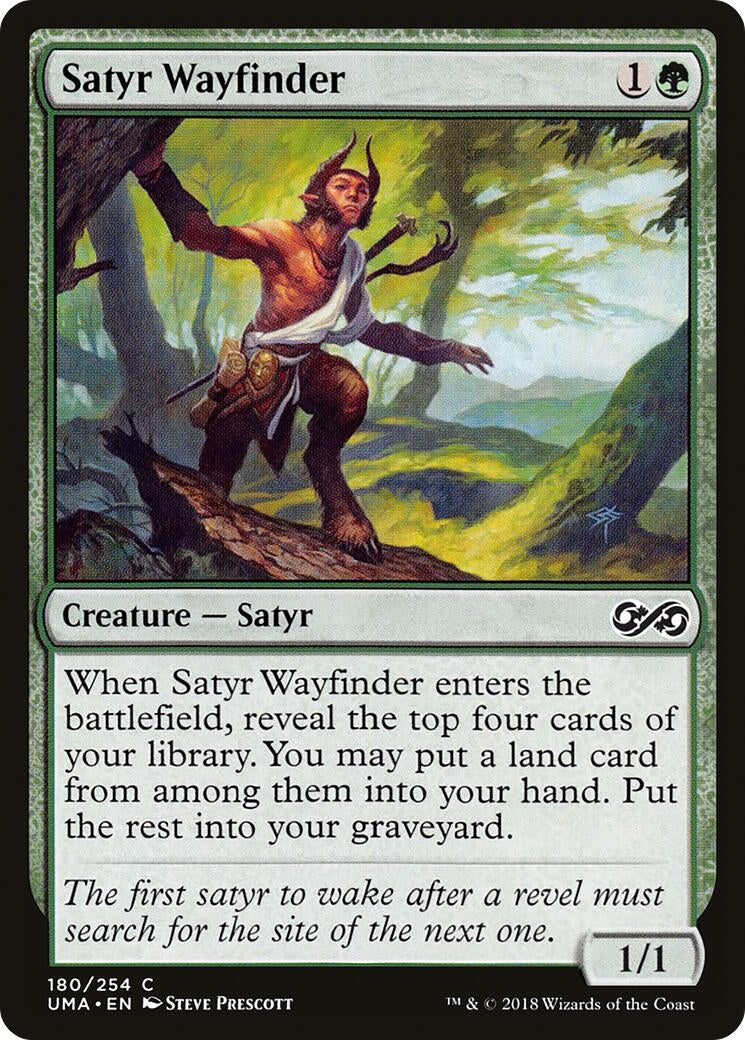 Image for Satyr Wayfinder (180) (Ultimate Masters) - Magic: The Gathering