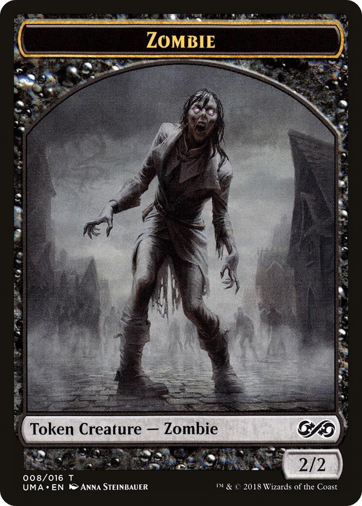 Image for Zombie Token (8) (Ultimate Masters) - Magic: The Gathering