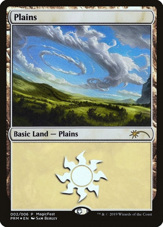 Image for Plains (2019) (2) (MagicFest Cards) - Magic: The Gathering