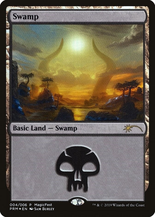 Image for Swamp (2019) (4) (MagicFest Cards) - Magic: The Gathering