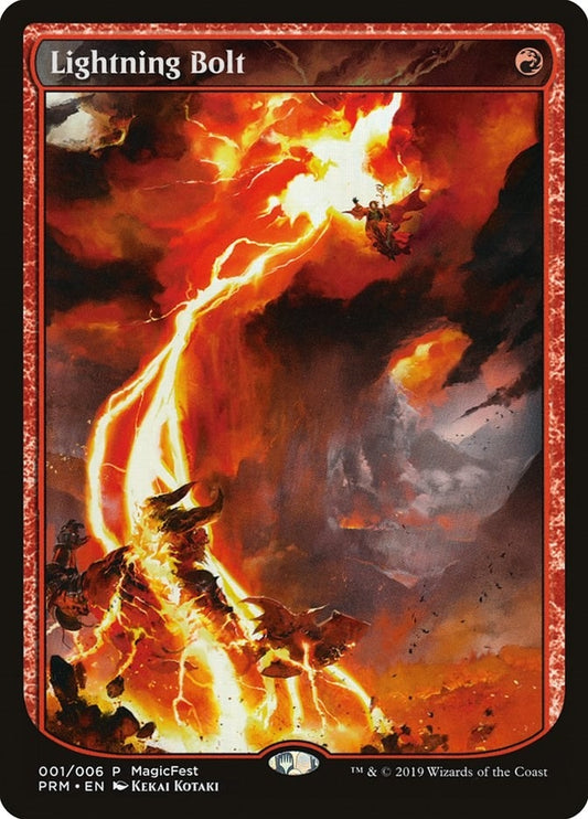 Image for Lightning Bolt (1) (MagicFest Cards) - Magic: The Gathering