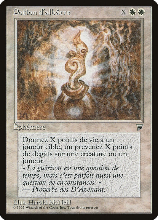 Image for Alabaster Potion (French) - "Potion d'albatre" (Renaissance) - Magic: The Gathering