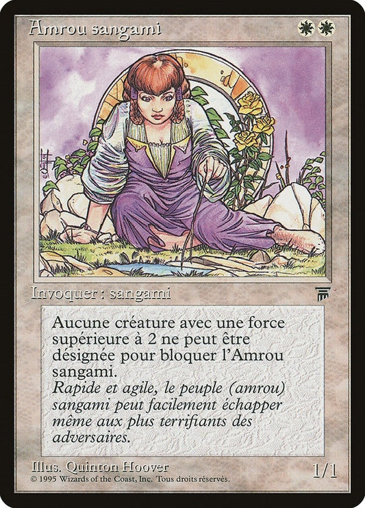 Image for Amrou Kithkin (French) - "Amrou sangami" (Renaissance) - Magic: The Gathering
