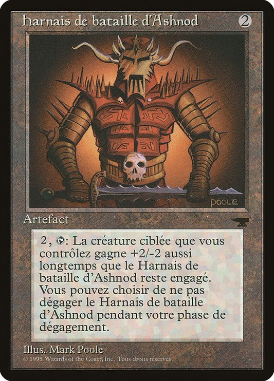 Image for Ashnod's Battle Gear (French) - "harnais de bataille d'Ashnod" (Renaissance) - Magic: The Gathering