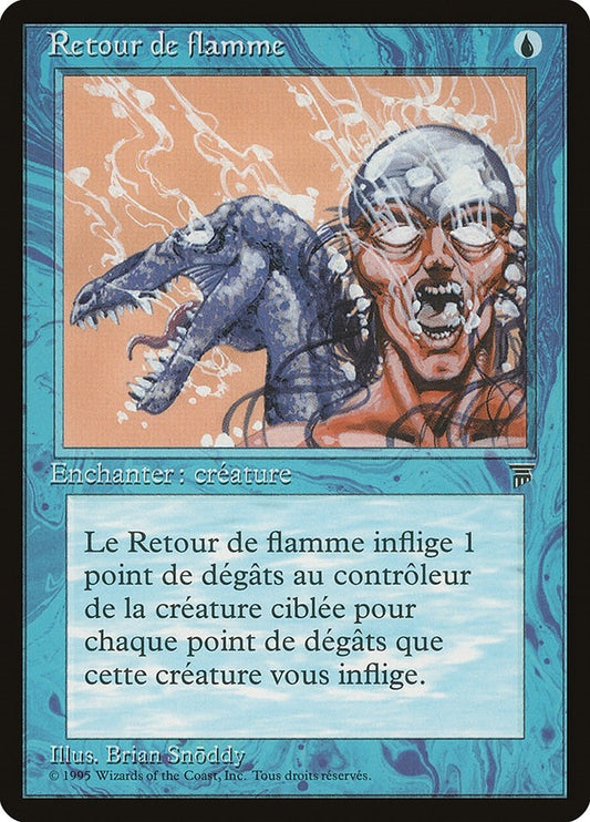Image for Backfire (French) - "Retour de flamme" (Renaissance) - Magic: The Gathering