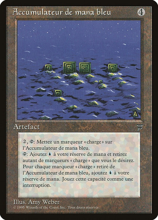 Image for Blue Mana Battery (French) - "Accumulateur de mana bleu" (Renaissance) - Magic: The Gathering