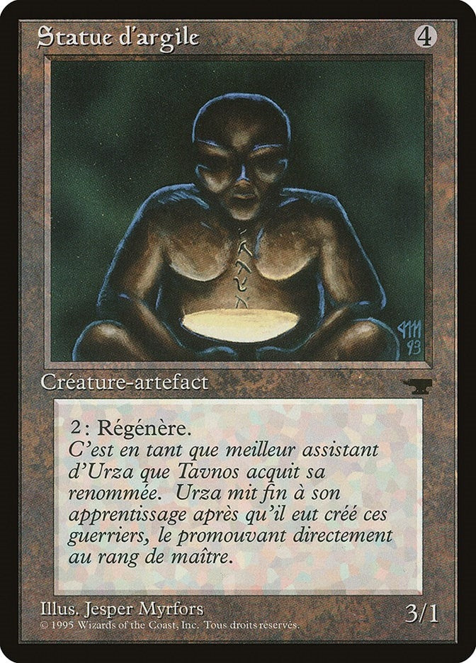 Image for Clay Statue (French) - "Statue d'argile" (Renaissance) - Magic: The Gathering
