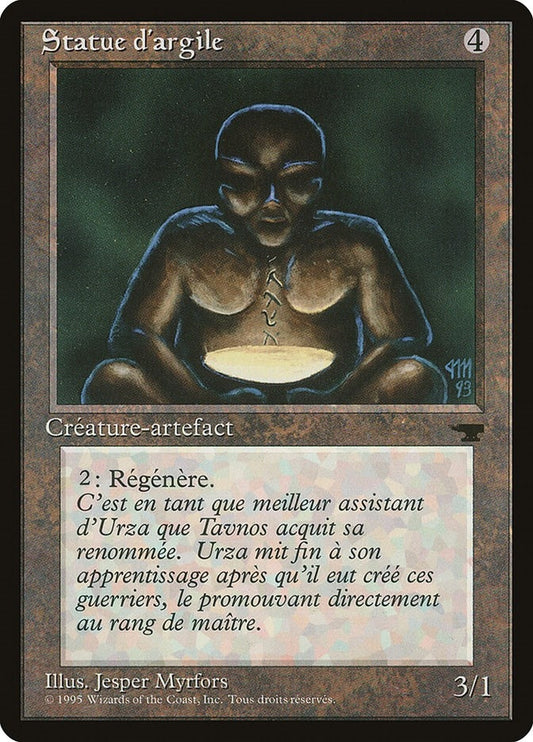 Image for Clay Statue (French) - "Statue d'argile" (Renaissance) - Magic: The Gathering