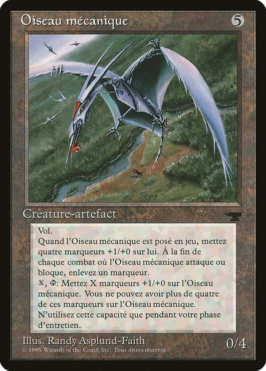 Image for Clockwork Avian (French) - "Oiseau mecanique" (Renaissance) - Magic: The Gathering