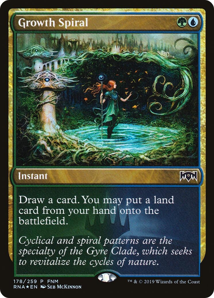 Image for Growth Spiral (178) (FNM Promos) - Magic: The Gathering