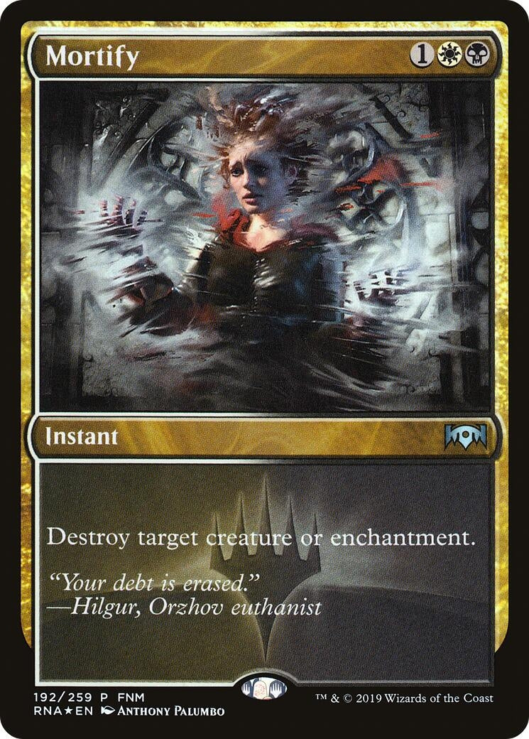 Image for Mortify (192) (FNM Promos) - Magic: The Gathering