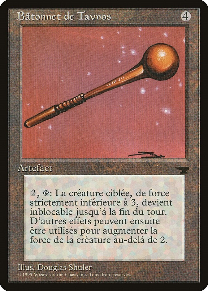 Image for Tawnos's Wand (French) - "Batonnet de Tavnos" (Renaissance) - Magic: The Gathering