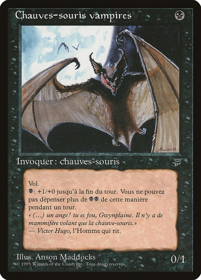 Image for Vampire Bats (French) - "Chauves-souris vampires" (Renaissance) - Magic: The Gathering