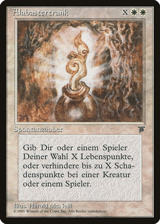 Image for Alabaster Potion (German) - "Alabastertrank" (Renaissance) - Magic: The Gathering