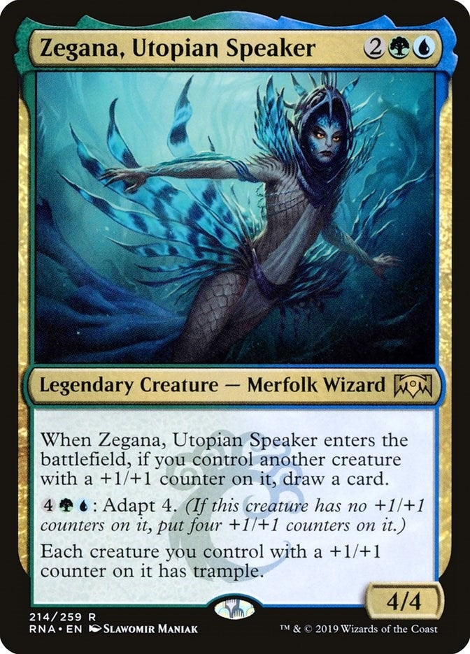 Image for Zegana, Utopian Speaker (214) (Ravnica Allegiance) - Magic: The Gathering