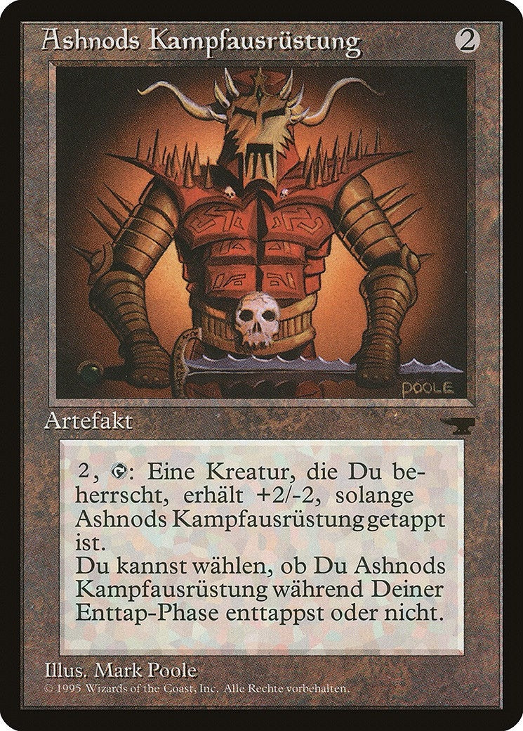 Image for Ashnod's Battle Gear (German) - "Ashnods Kampfausrustung" (Renaissance) - Magic: The Gathering