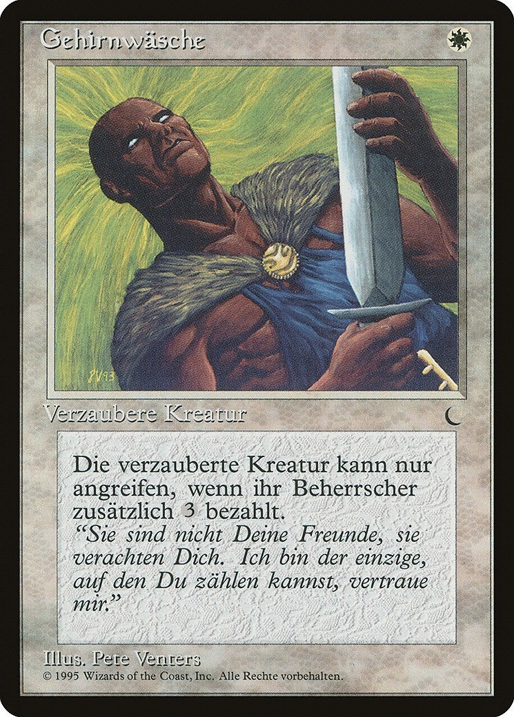Image for Brainwash (German) - "Gehirnwasche" (Renaissance) - Magic: The Gathering