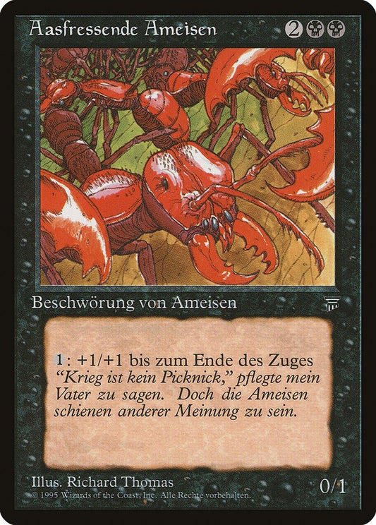 Image for Carrion Ants (German) - "Aasfressende Ameisen" (Renaissance) - Magic: The Gathering