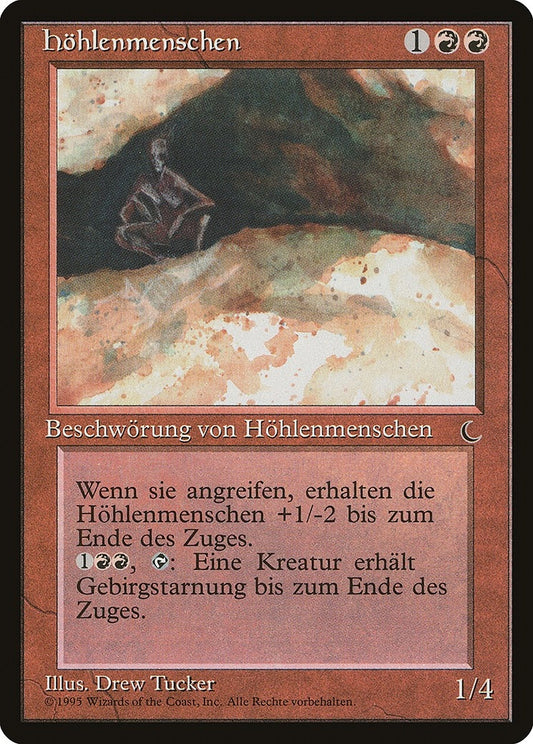 Image for Cave People (German) - "Hohlenmenschen" (Renaissance) - Magic: The Gathering