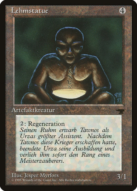 Image for Clay Statue (German) - "Lehmstatue" (Renaissance) - Magic: The Gathering