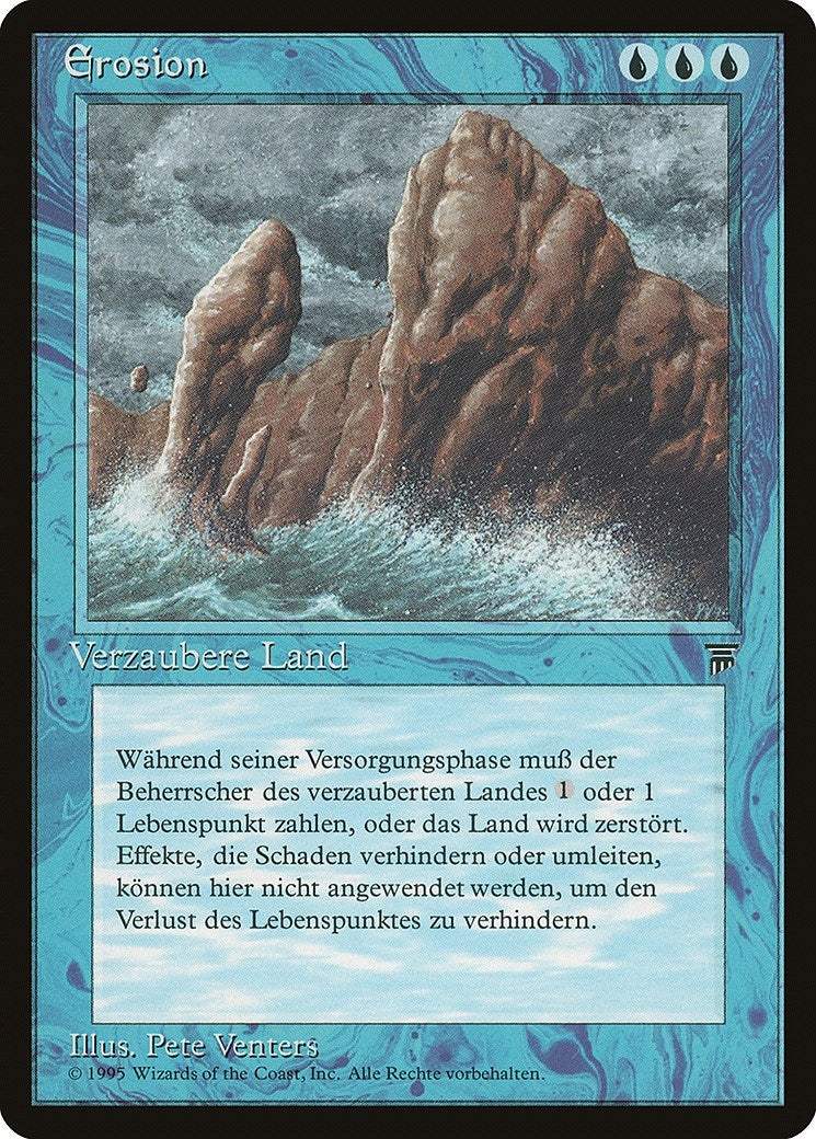 Image for Erosion (German) (Renaissance) - Magic: The Gathering