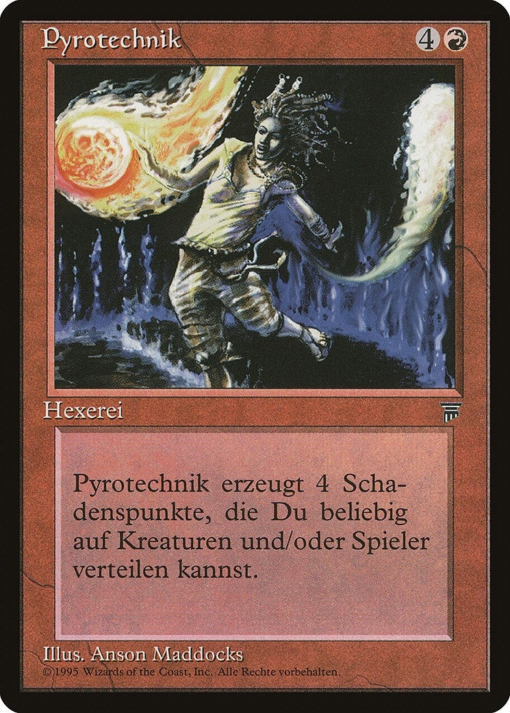 Image for Pyrotechnics (German) - "Pyrotechnik" (Renaissance) - Magic: The Gathering