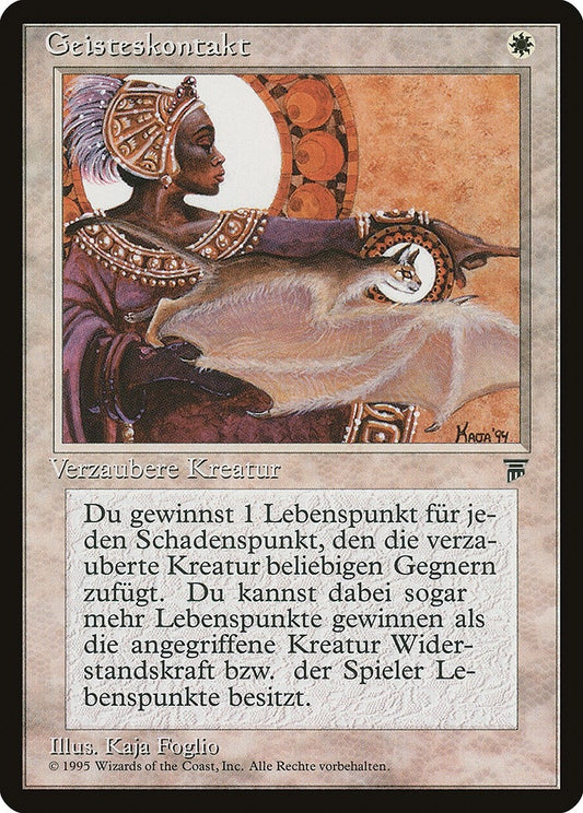 Image for Spirit Link (German) - "Geisteskontakt" (Renaissance) - Magic: The Gathering