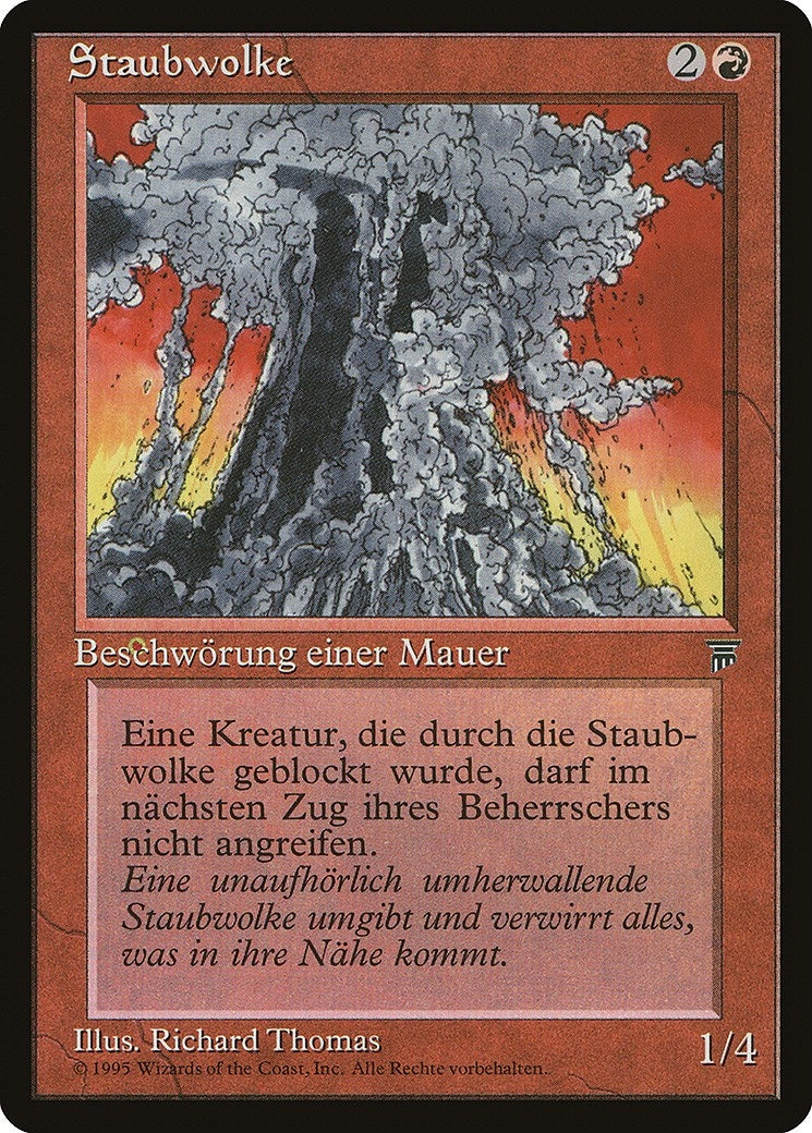 Image for Wall of Dust (German) - "Staubwolke" (Renaissance) - Magic: The Gathering