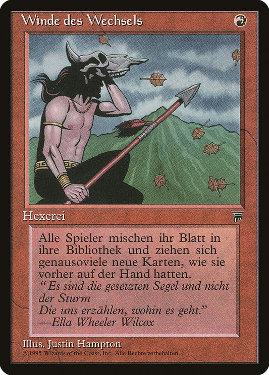 Image for Winds of Change (German) - "Winde des Wechsels" (Renaissance) - Magic: The Gathering