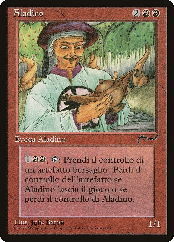 Image for Aladdin (Italian) - "Aladino" (Renaissance) - Magic: The Gathering