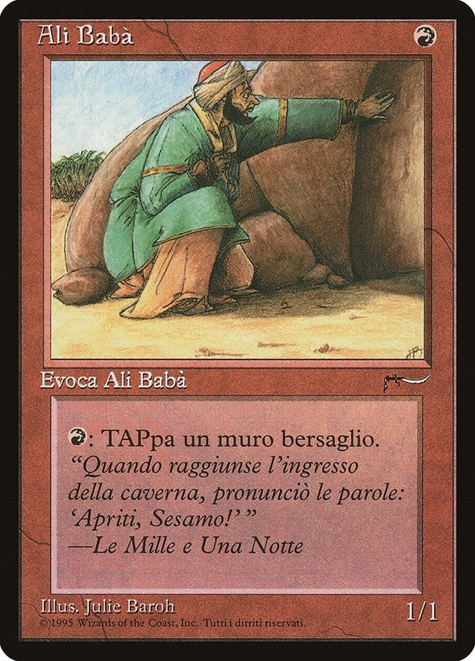 Image for Ali Baba (Italian) (Renaissance) - Magic: The Gathering