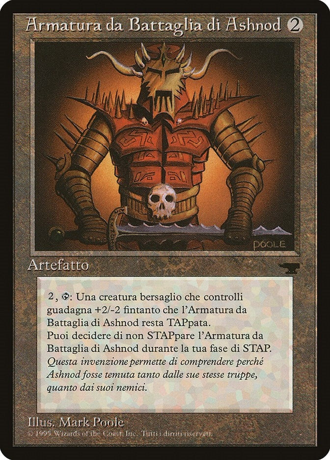 Image for Ashnod's Battle Gear (Italian) - "Armatura da Battaglia di Ashnod" (Renaissance) - Magic: The Gathering
