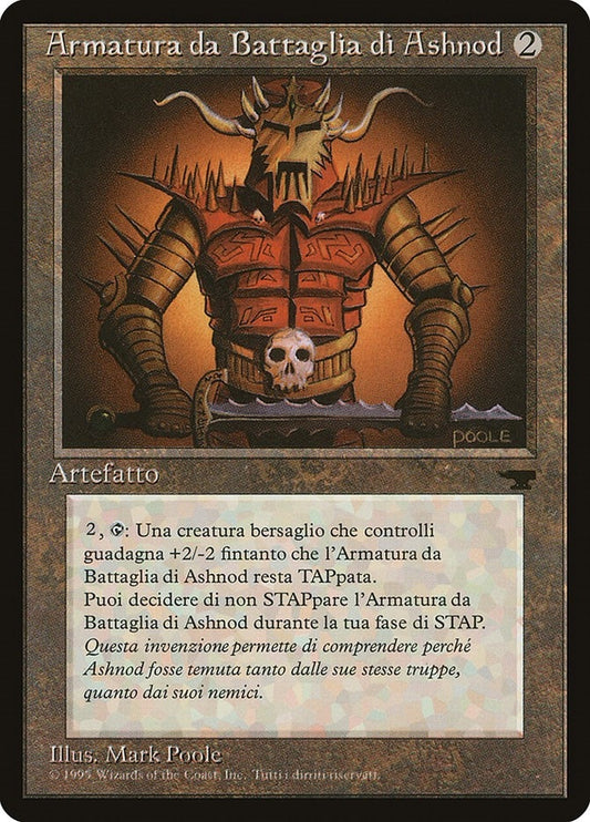 Image for Ashnod's Battle Gear (Italian) - "Armatura da Battaglia di Ashnod" (Renaissance) - Magic: The Gathering
