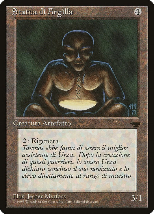 Image for Clay Statue (Italian) - "Statua di Argilla" (Renaissance) - Magic: The Gathering