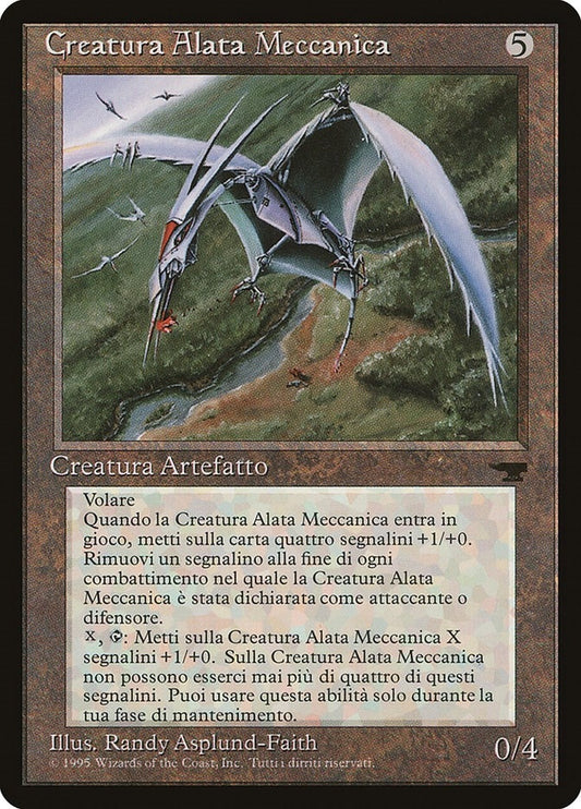 Image for Clockwork Avian (Italian) - "Creatura Alata Meccanica" (Renaissance) - Magic: The Gathering