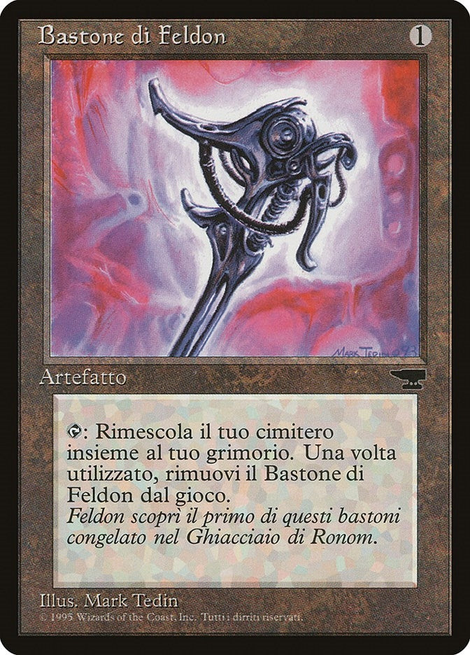 Image for Feldon's Cane (Italian) - "Bastone di Feldon" (Renaissance) - Magic: The Gathering