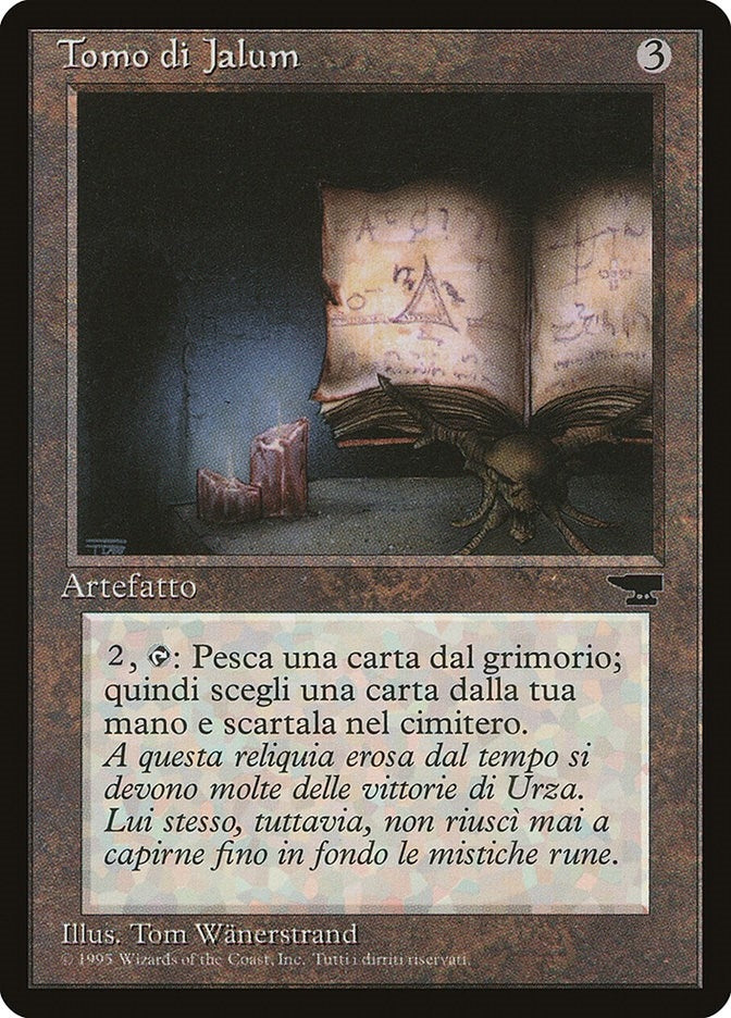 Image for Jalum Tome (Italian) - "Tomo di Jalum" (Renaissance) - Magic: The Gathering
