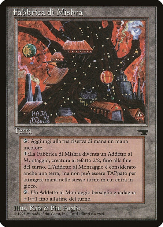 Image for Mishra's Factory (Italian) - "Fabbrica di Mishra" (Renaissance) - Magic: The Gathering