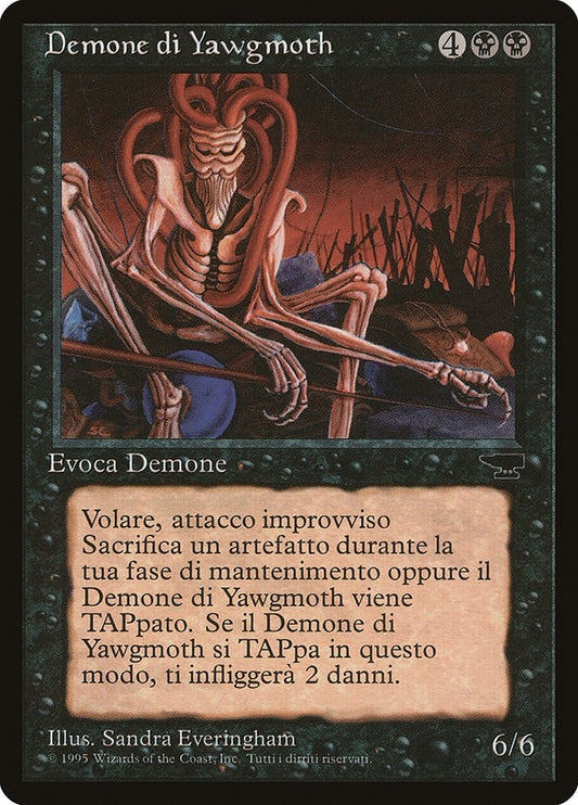 Image for Yawgmoth Demon (Italian) (Renaissance) - Magic: The Gathering