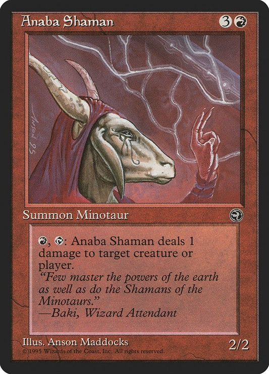 Image for Anaba Shaman [Version 2] (86) (Homelands) - Magic: The Gathering