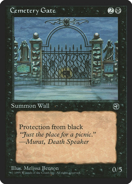Image for Cemetery Gate [Version 2] (5) (Homelands) - Magic: The Gathering